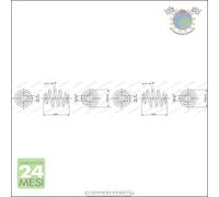 2x molla molle ammortizzatori (m) OESpectrum SPRINGS Posteriore per OPEL INS bpk