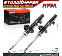 2x Molla Sospensioni Anteriore Sinistro Destro per Citroën C3 I FC FN Anno