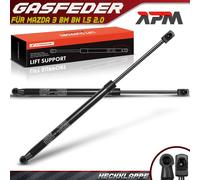 2x Molle a Gas Ammortizzatore Portellone 614mm 375N per Mazda 3 Bm Bn 1.5 2.0
