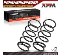 2x Molle di Sospensione Frontale per Fiat Sedici Fy 1.9 D Multijet 4x4 2006-2011