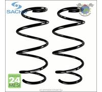 2x molle molla ammortizzatori Sachs Anteriore per TOYOTA AURIS #h4