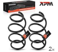 2x Molle Molla Anteriore per Mitsubishi Outlander III Ggw Zj Zk Zl