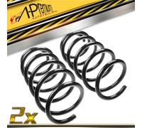 2x Molle Molla Anteriore per Opel Astra H Twintop L67 1.6 2005-10