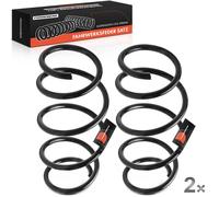 2x Molle Molla Anteriore per Toyota Auris E15 Hatchback RH3346