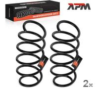 2x Molle Molla Anteriore Sinistra Destra per Ford Fusion Ju Familiare 2002-2004