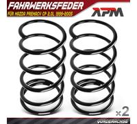 2x Molle Molla Anteriore Sinistro Destro per Mazda Premacy CP 2.0L 1999-2005