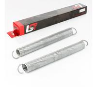 2X Molle Per Porta Del Garage 430Mm 68 Viti Molla Garage Porta Molla Zincata