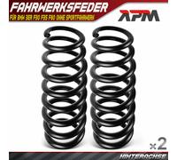 2x Molle Veicolo Asse Posteriore per BMW 3er F30 F35 F80 Senza Assetto Sportivo