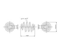 MONROE SP0540 Molle ammortizzatori