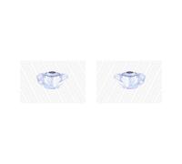 2x MONROE Supporto Posteriore per VW Golf IV 1J1 1.4 16V 1.6 Polo 6R 6C