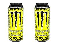 2X Monster Energy Drink Zero Sugar, Edizione Lando Norris, 2 Lattine da 500ml