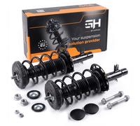 2x Montante Completo a Gas Anteriore per Citroen C4 Cactus 2014- 1.6HDI 90