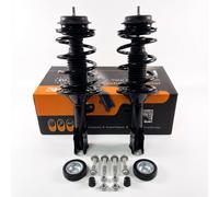 2x Montante Completo a Gas Anteriore per Fiat 500 10.2007-> 1.2(con servosterzo)