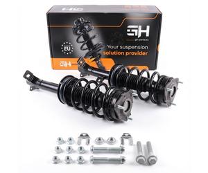 2x Montante Completo a Gas Anteriore per Ford Fusion 2002-2004 1.4, 1.6