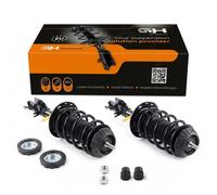 2x Montante Completo a Gas Anteriore per Honda Jazz III (GE) 2008-1.2, 1.4, 1.4I