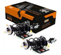 2x Montante Completo Anteriore per Ford Fiesta VI 1.0 automatica/1.6TI/1.5TDCI
