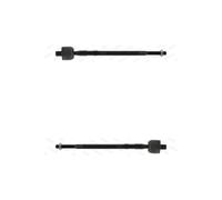 2x MOOG Giunto Assiale Tirante Frontale per Mitsubishi Lancer VII Station Wagon