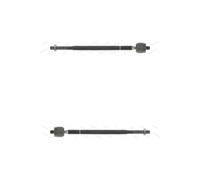 2x MOOG Giunto Assiale Tirante Frontale per Mitsubishi Lancer VIII Sportback