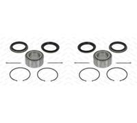 2x MOOG Kit Cuscinetto Ruota Asse Ant. per Nissan Primera Hatchback P11 P10