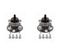 2x MOOG Set Cuscinetti Posteriore Frontale per Toyota Yaris NHP13 _NSP13_