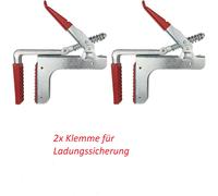 2X Morsetto Per Sicurezza Del Carico Barriera Chiusura Parete 22-36Mm 400Dan