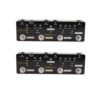 2X MOSKY Sol918 Pedale Multieffetto per Chitarra 5-In-1 Ritardo Distorsione Riverbero Overdrive Pedale Effetti FX Loop Metal Shell True Bypass