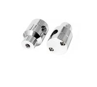 2X Moto 7/8 "1" Manubrio Riser Morsetto In Alluminio Per Custom Springer Bobber Chopper 22mm 25mm Nero/Cromo Riser Manubrio