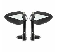 2x moto bicano 7/8 "Cafe Racer manubrio specchietto laterale Specchio a 360°