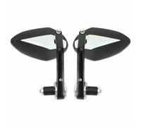 2x moto bicano 7/8 "Cafe Racer manubrio specchietto laterale Specchio a 360° T9