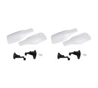 2X Motocross Handguard Moto Hand Guard Protector Bianca per TX FC FE TE TC8938