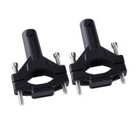 2x Motorcycle Mount Bracket Spot Headlight Fog Driving Bar Fork Clamp Holder