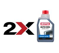 2x MOTUL ANTIGELO BLU PURO AUTOCOOL EXPERT ULTRA -54 REFRIGERANTE ANTIGELO