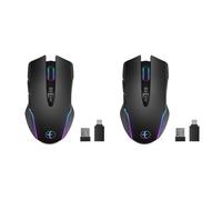 2X Mouse da Gioco Mouse Jiggler con Pulsante On/Off Mantieni il Computer S3501