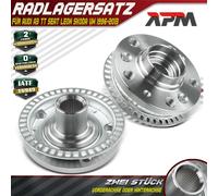 2X Mozzo Anteriore Senza Sensore ABS Per Audi A3 TT VW Golf IV Bora Seat Leon