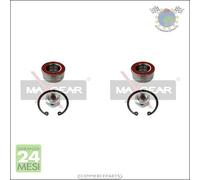 2x Mozzo cuscinetto ruota Maxgear Anteriore per CITROEN AX PEUGEOT 106