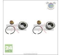 2x Mozzo cuscinetto ruota Maxgear Anteriore per DACIA SOLENZA RENAULT TWINGO TH