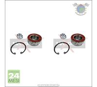 2x Mozzo cuscinetto ruota Maxgear Anteriore per FIAT CINQUECENTO SEICENTO PANDA