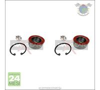 2x Mozzo cuscinetto ruota Maxgear Anteriore per FORD COURIER FIESTA ESCORT ORIO