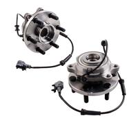2x mozzo della ruota set cuscinetto ruota Anteriore for Nissan Navara Pathfinder