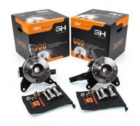 2x Mozzo Fusello Ruota Completa Anteriore Destro+Sinistro per Renault MEGANE I