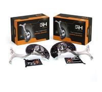 2x Mozzo Fusello Ruota Completa Anteriore per Audi A4 B6 B7 8E2,8E5,8H7 /85MM/