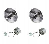 2x mozzo ruota + 2x cuscinetto ruota anteriore FIAT SEICENTO CINQUECENTO set