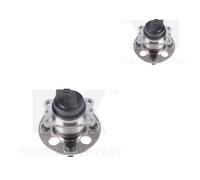 2X Mozzo Ruota Kit Cuscinetti Posteriore Sinistro Destro Per Hyundai I10 BA IA