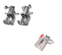 2x MTR Pinza Freno Set Assale Posteriore Adatto per Renault Clio III BR0/1 CR0/