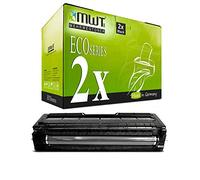 2x MWT Toner compatibile per Ricoh Aficio SP C242sf SP C232 SP C320 SP C232dn SP C231 SP C312 SP C242 SP C310 wie 406479 TYPESPC310HE TYPE SP C310HE Nero