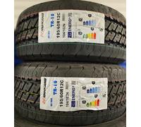 2X NANKANG TR-10 195/60 R12 Pneumatici Trailer 8 Ply 104/102N