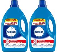2x Napisan Additivo Disinfettante Lavatrice 2.2lt Classico Additivo Liquido x2