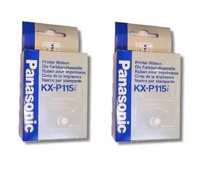 2X Nastro Originale Gr. 670 PANASONIC KX-P115I 110 111 112 1080 1092 1180 NYLON