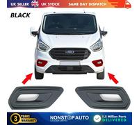 2X Nebbia Luce Griglia con Foro L E R Per Transit Tourneo Custom 2018-2019