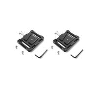 2X Neewer Piastra per Batteria V Mount con Sgancio Rapido, Filettatura da 1/4 di Pollice - per Batterie per V Mount, Resistente e Leggera